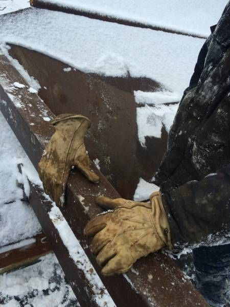 Вот так приморозило !