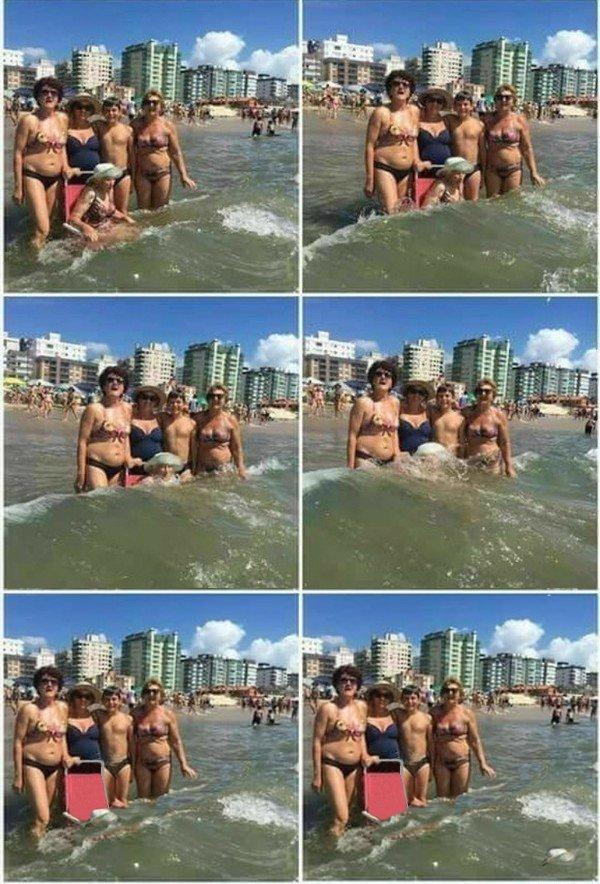 Морская пучина решила забрать бабушку к себе 