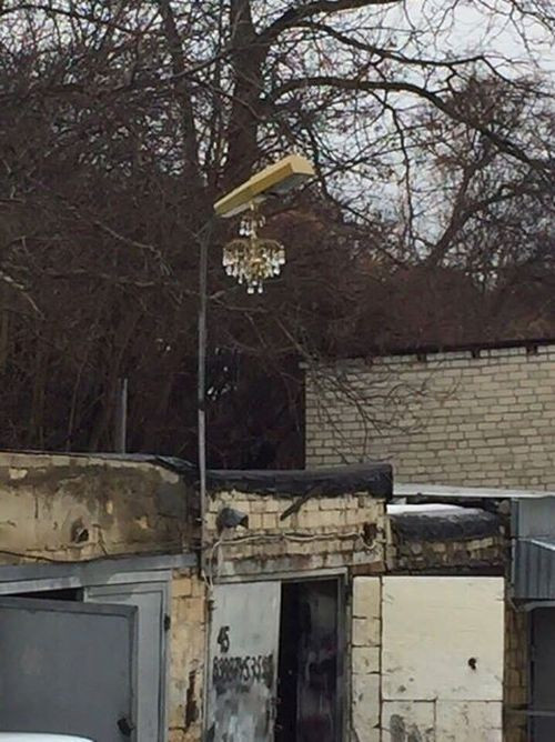 Эксклюзивный вариант освещения 