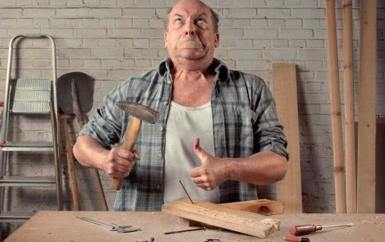 Настоящие мужики от боли не за стонут 