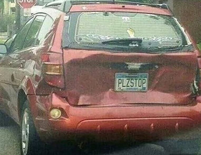 Когда никто не читает просьбы на номерах 