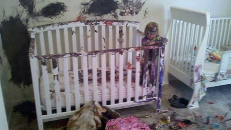 Пять минут тишины в детской комнате 