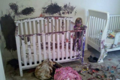 Пять минут тишины в детской комнате 