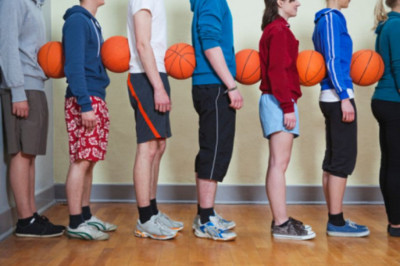 Пробежка на уроке физкультуры