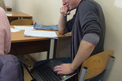 Студенты на экзамене