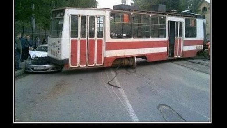 Дрифт трамвая