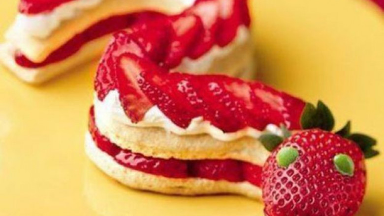 Креативное оформление блюда