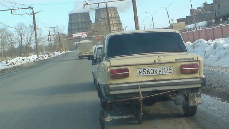 Когда в машине нет запаски