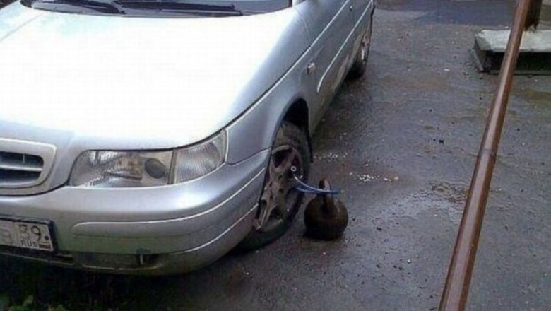 Гиря вместо сигнализации