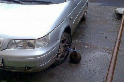 Гиря вместо сигнализации