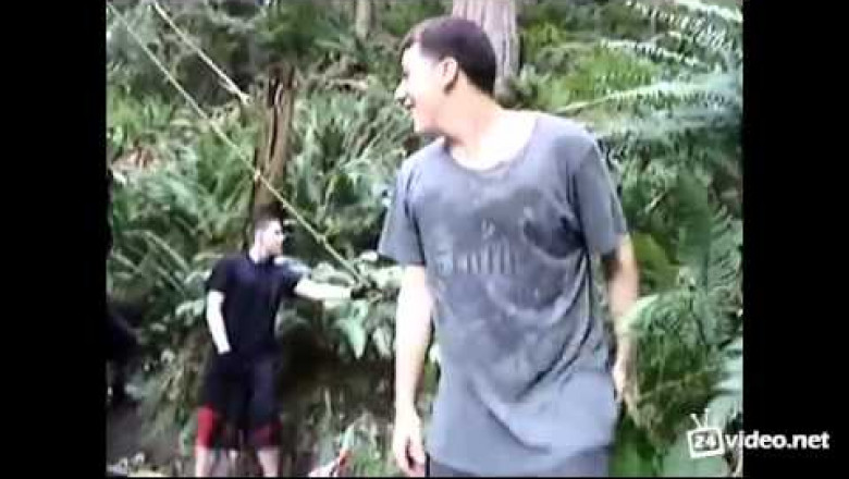 Неудачные прыжки с тарзанки