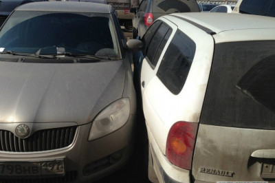 Случай на парковке