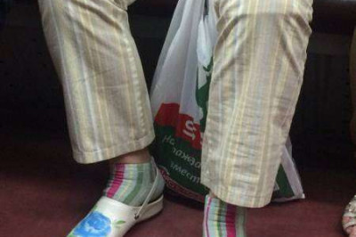 Люди в общественном транспорте