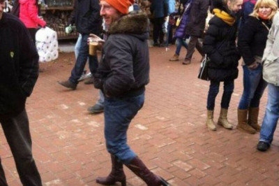 Модники на улице