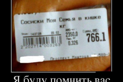 Смешные ценники в магазине