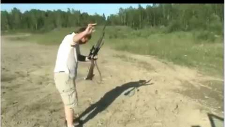 Как не стоит стрелять из винтовки
