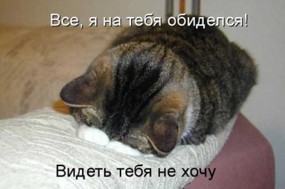 Видеть вас не желаю!