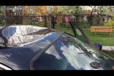 Махом выправил крышу авто