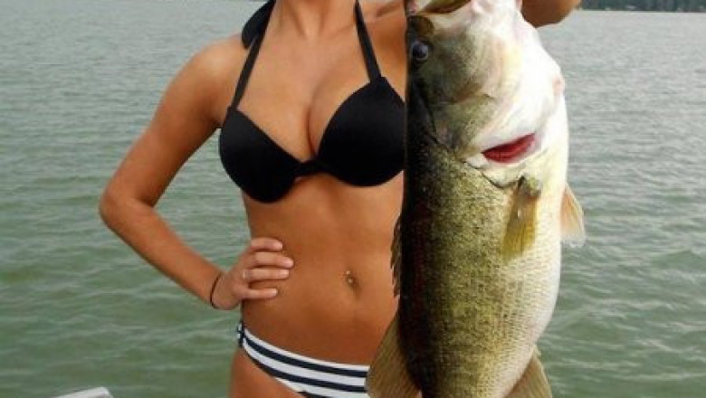 Девушки на рыбалке 