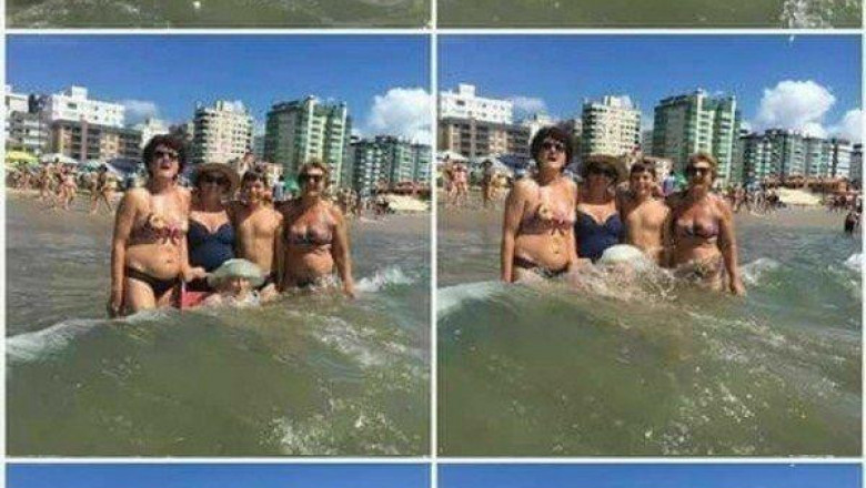 Фотография с любимой бабушкой 