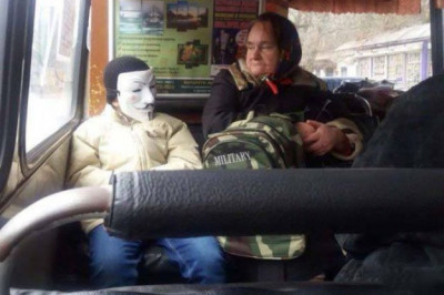 Необычные пассажиры в транспорте