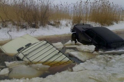 Приехали на рыбалку