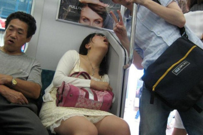 Сладкий сон в транспорте