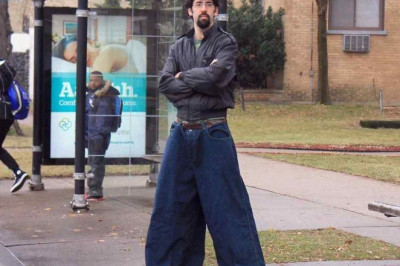 Мужики в модных штанах