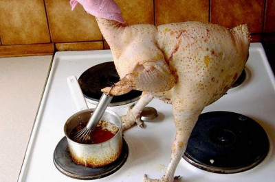 Шеф-повар развлекается