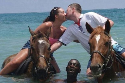 Неудачные романтические съёмки .