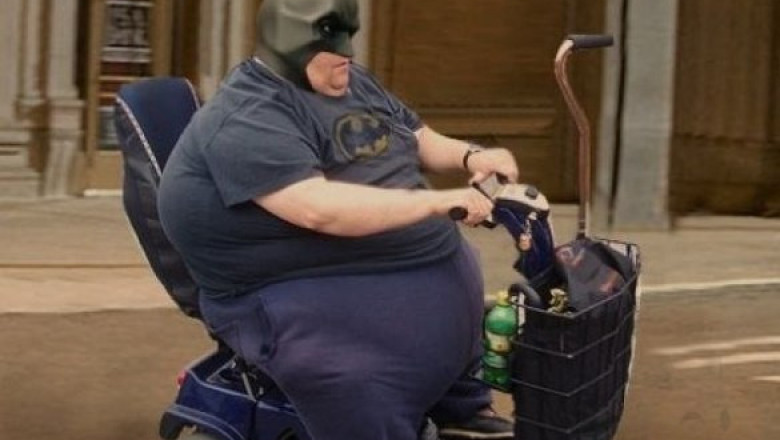 Бэтмен вернулся от баушки