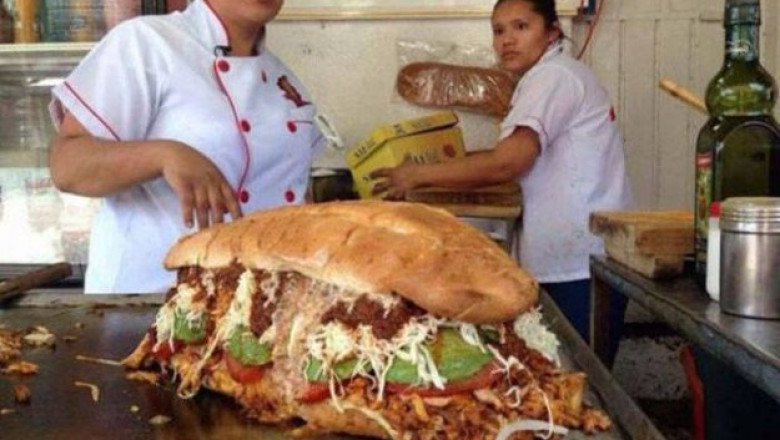 Большой бутерброд