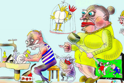 Постарался ради любимой тещи