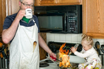 Заботливая доченька