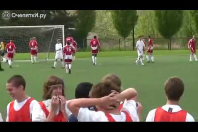 Чёткий ответ вратаря на штрафной