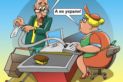 В пустом зале универмага