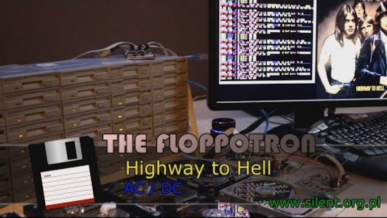 Музыка от армии флоппи-дисков