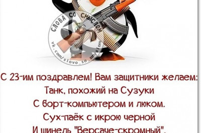 С праздником , 23 февраля !