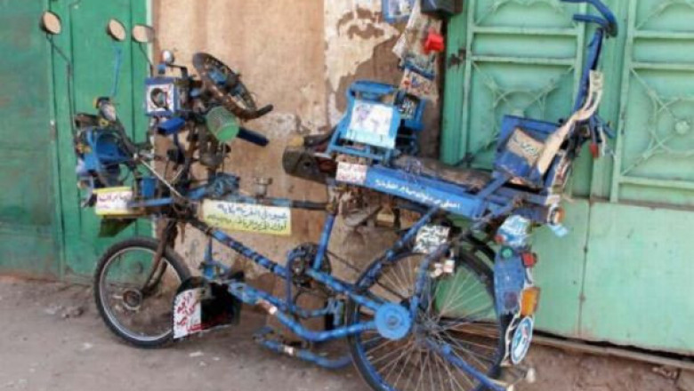 Тюнингованный велосипед