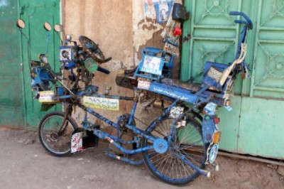 Тюнингованный велосипед