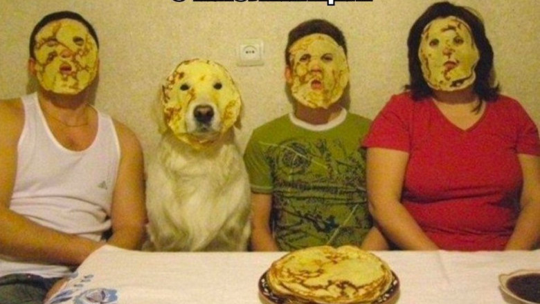 С масленицей