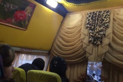 Интерьер в маршрутке