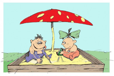 Как папа забирал меня из ясель