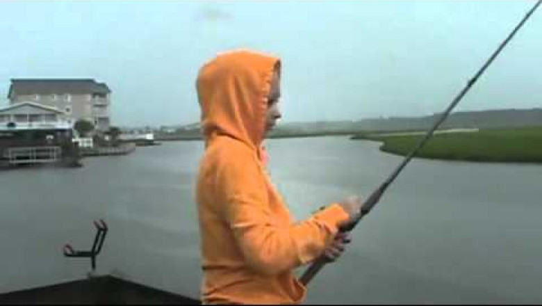 Рыбалка в дождливую погоду