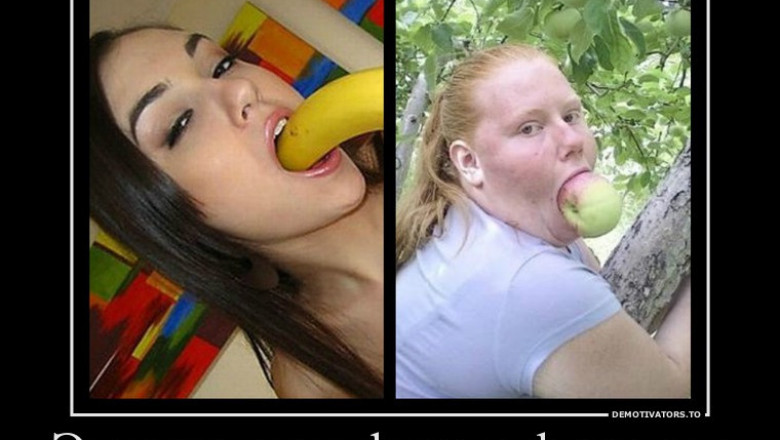 Эротическое фото с фруктом