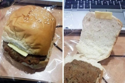 Щедрая начинка в покупном сэндвиче 