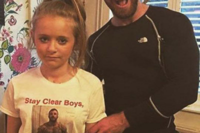 Как папа дочь к порядку приучал