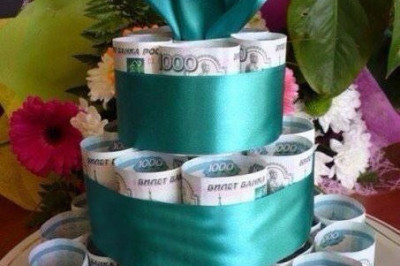 Торт ко дню рождения жены