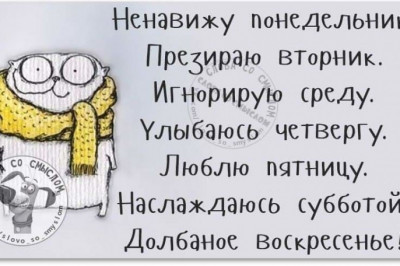 Вот и пятница пришла !