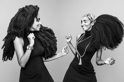 Девушки с необычными натуральными волосами 